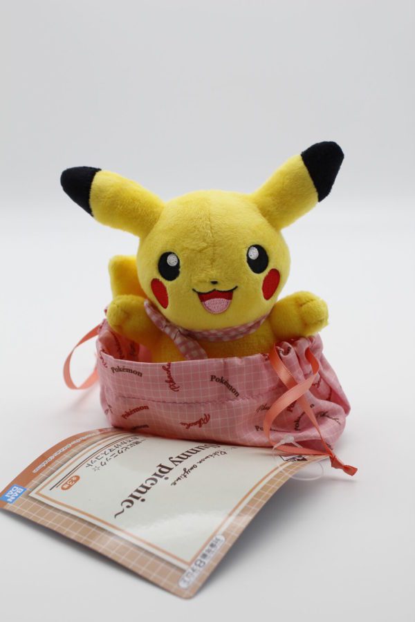 Pikachu Beutel Plüschtier Pokemon Original Japan Bandai Spirits – Bild 3