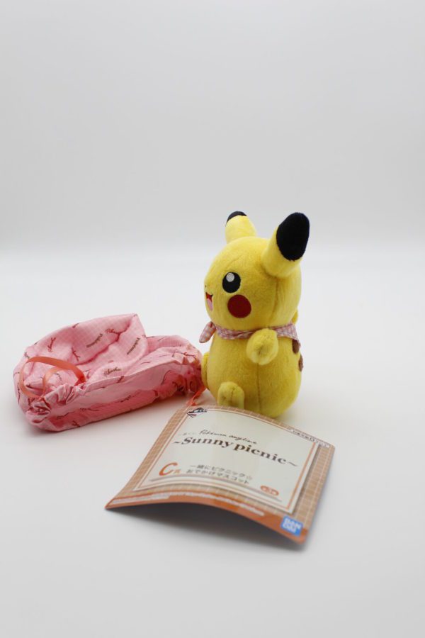 Pikachu Beutel Plüschtier Pokemon Original Japan Bandai Spirits – Bild 6