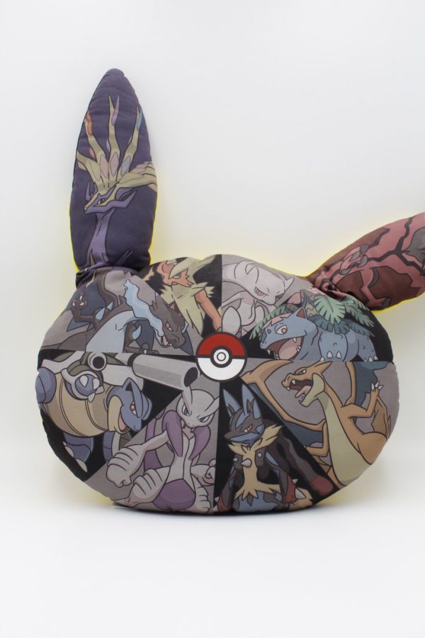 Pikachu Kissen Megaevolutionen Plüschtier Original Japan Pokemon Center 2012
