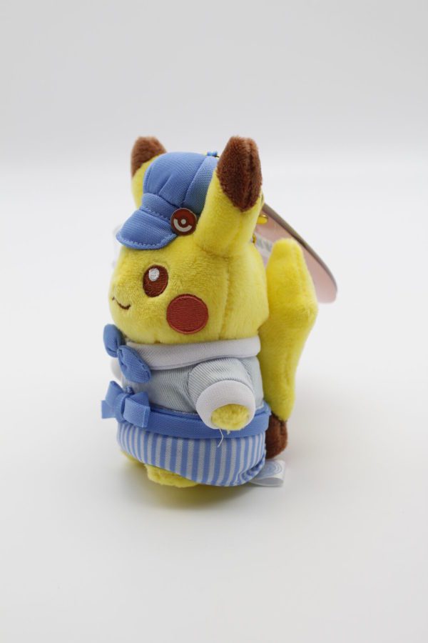 Pikachu männlich Plüschtier Pokemon Cafe Original Japan Pokemon Center 2020 – Bild 4