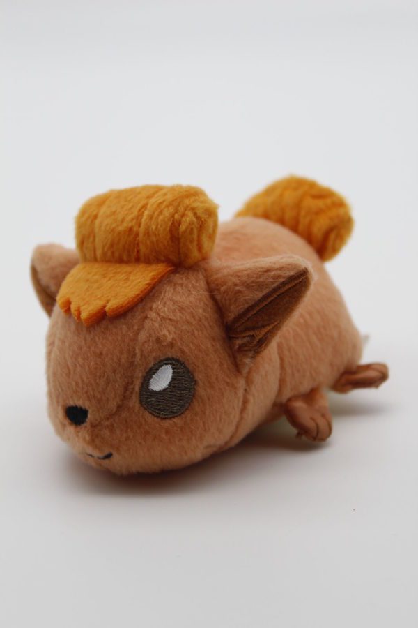 Vulpix rollend Plüschtier Pokemon Original Japan Banpresto 2019