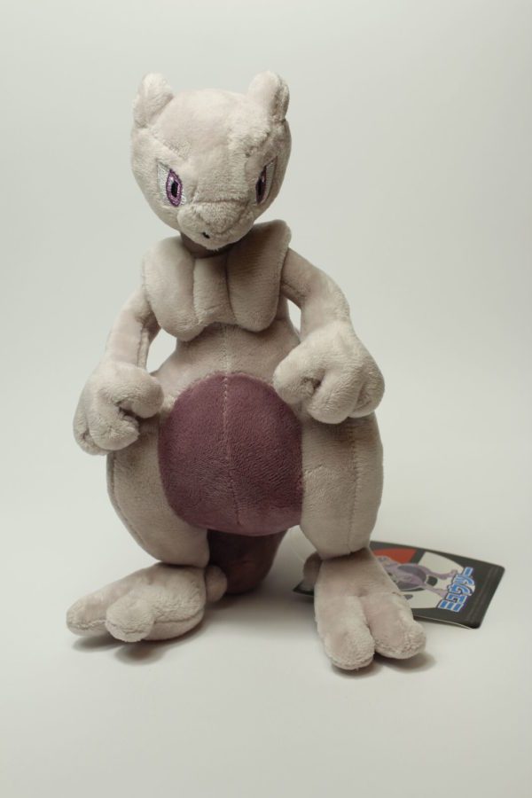 Mewtu Plüschtier ohne Schild Pokemon Original Japan Pokemon Center 2017