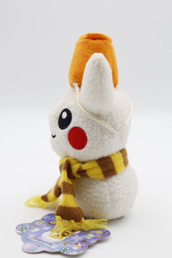 Pikachu Schneemann Plüschtier Pokemon Original Japan Pokemon Center 2014 – Bild 4