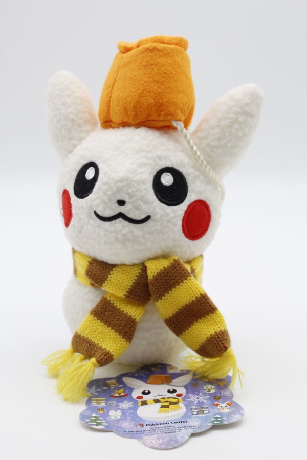 Pikachu Schneemann Plüschtier Pokemon Original Japan Pokemon Center 2014