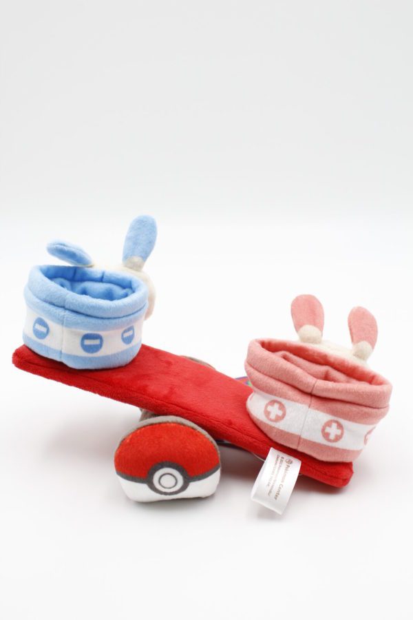 Plusle Minun Wippe Plüschtier Pokemon Original Japan Pokemon Center 2022 – Bild 4