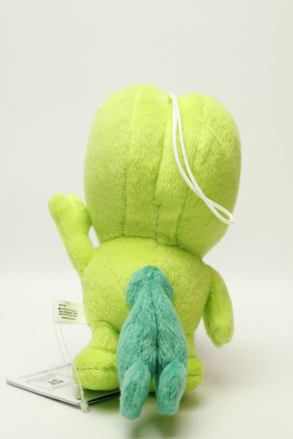 Geckarbor stehend winkend Plüschtier Pokemon Original Japan Banpresto – Bild 4