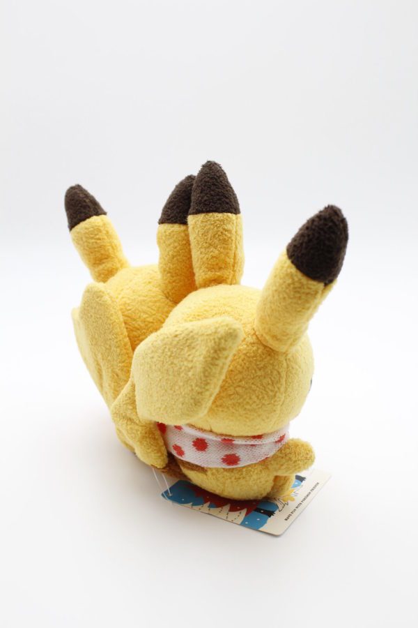 Pikachu little tales muffler Plüschtier Original Japan Pokemon Center 2014 – Bild 3