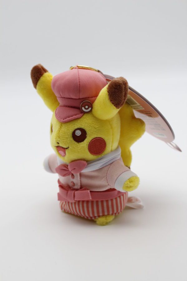 Pikachu weiblich Plüschtier Pokemon Cafe Original Japan Pokemon Center 2020 – Bild 5