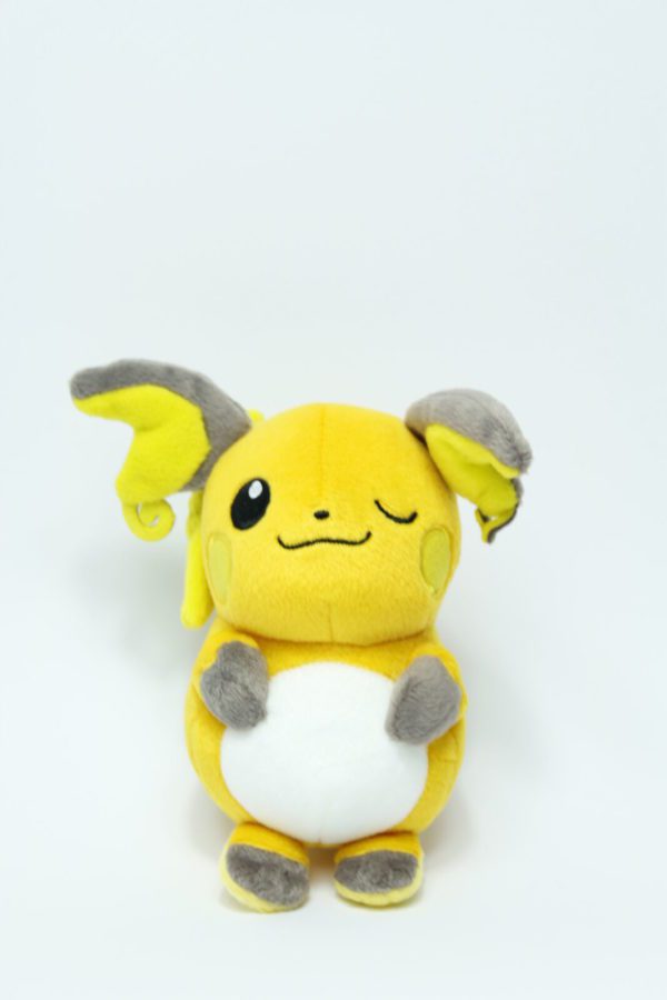 Raichu stehend zwinkernd Plüschtier Pokemon Original Japan Banpresto