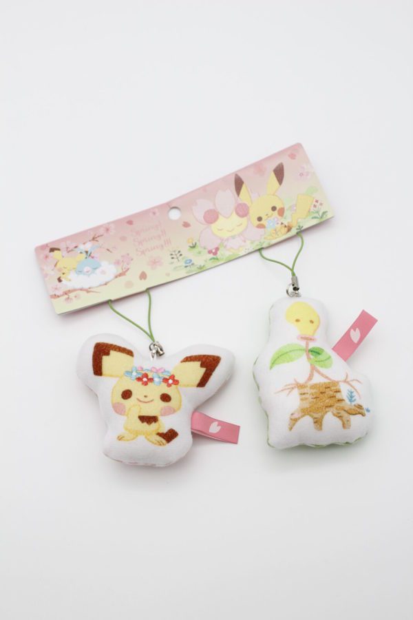 Knofensa Pichu Spring Plüschtier Pokemon Original Japan Pokemon Center 2017