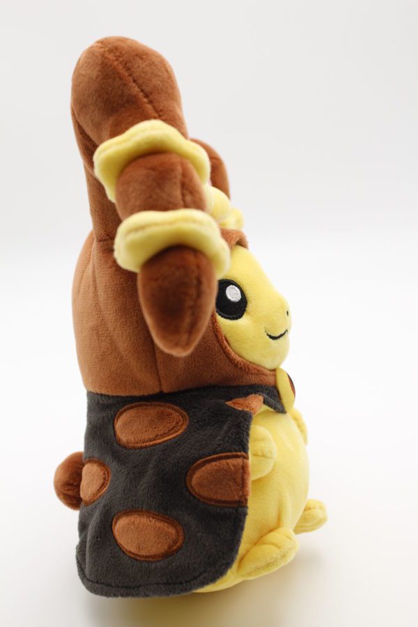 Pikachu Mega Schlapor Poncho Plüschtier Original Japan Pokemon Center 2016 – Bild 3