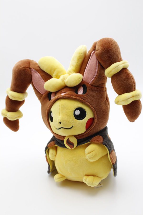 Pikachu Mega Schlapor Poncho Plüschtier Original Japan Pokemon Center 2016