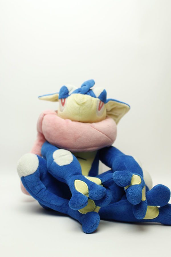 Quajutsu sitzend Plüschtier Pokemon Original Japan Pokemon Center 2014
