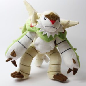 Brigaron mit Schild Plüschtier Pokemon Original Japan 2014 Pokemon Center