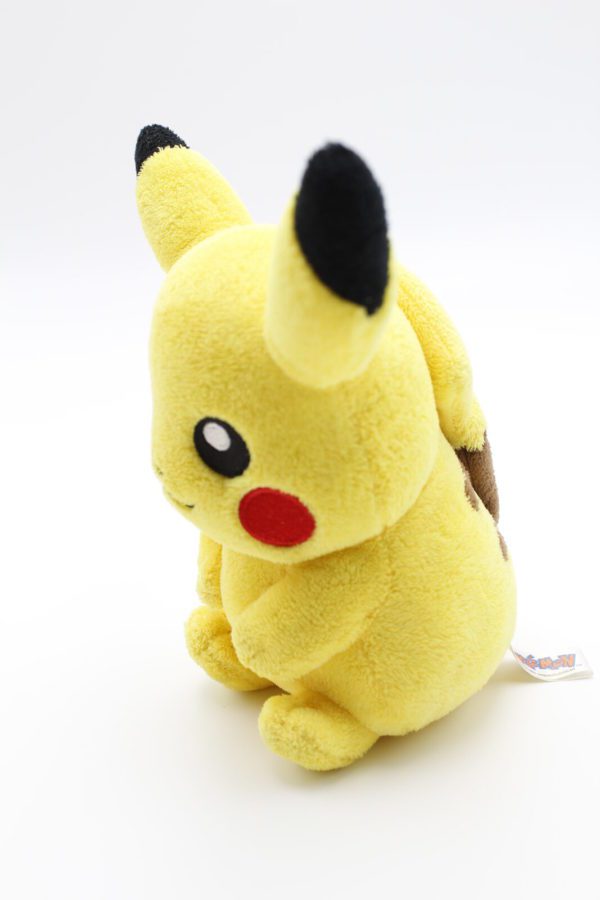Pikachu sitzend Plüschtier Original Nintendo 1997 – Bild 3