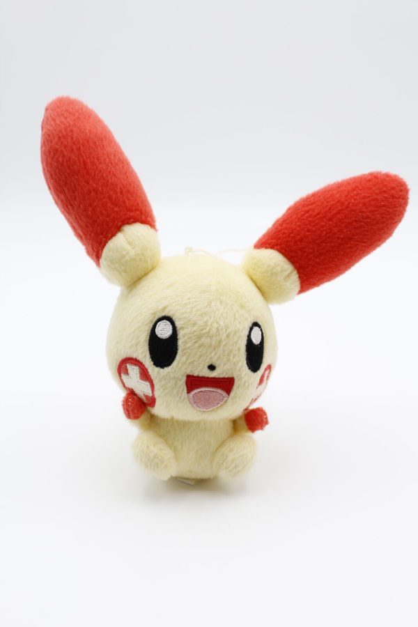Plusle rund Plüschtier Pokemon Original Japan Banpresto 2013
