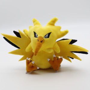 Zapdos Plüschtier Pokemon fit Original Japan Pokemon Center